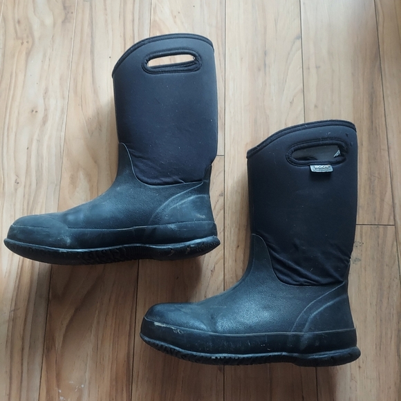 Kids 6 black bogs boots - Picture 2 of 6